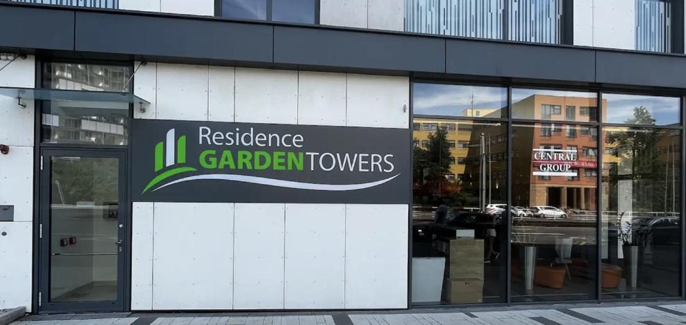 Residence Garden Tower - Parking Praha Eksteriør bilde
