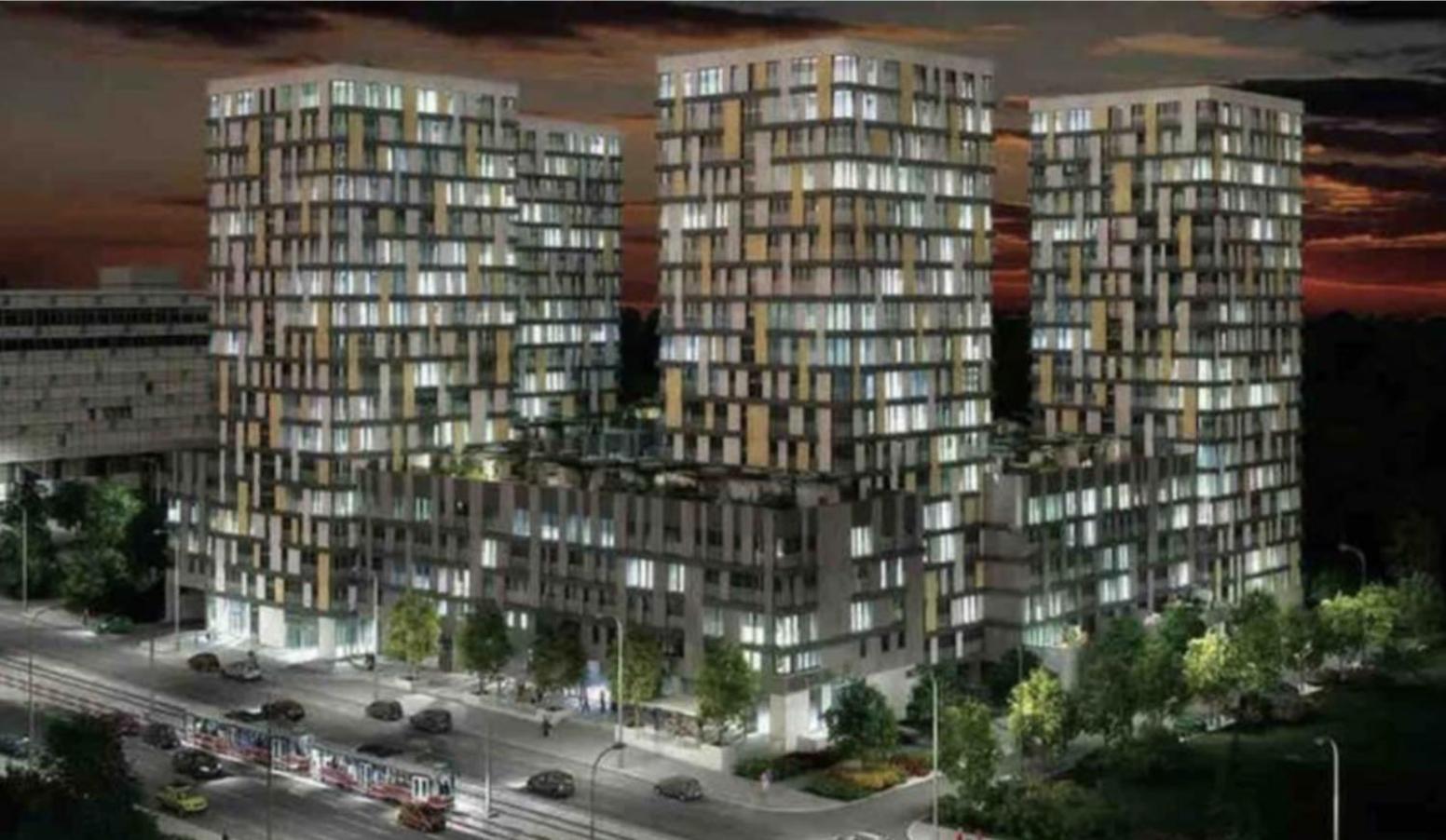 Residence Garden Tower - Parking Praha Eksteriør bilde